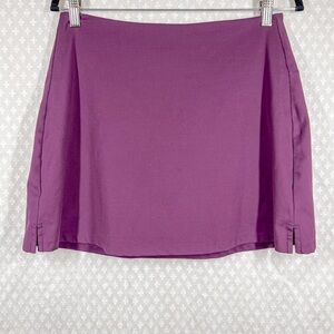 Girlfriend Collective Dark Purple Tennis Skort‎